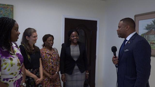 Commonwealth Secretariat delegation pays courtesy call on Nevis Premier ahead of regional conference
