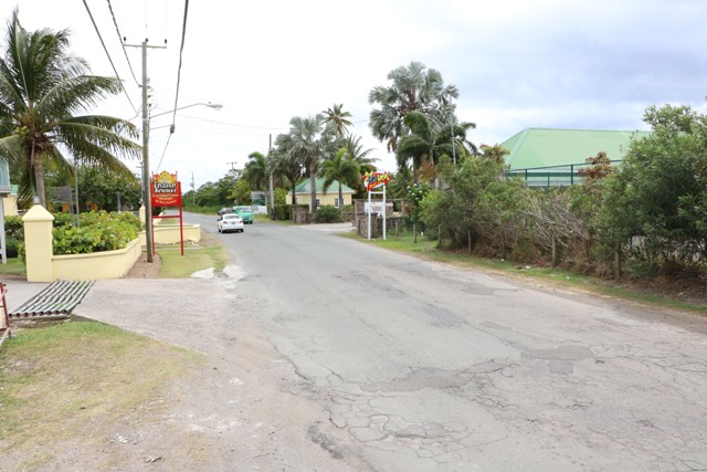 Construction of Island Main Road from Cotton Ground to Cliff Dwellers to commence July 08