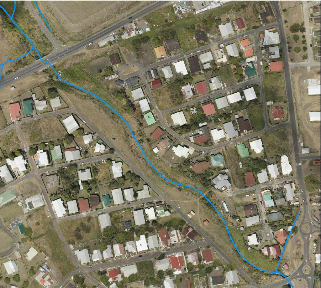 Land Degradation Control Measures to be Carried out in College Street Ghaut in St. Kitts