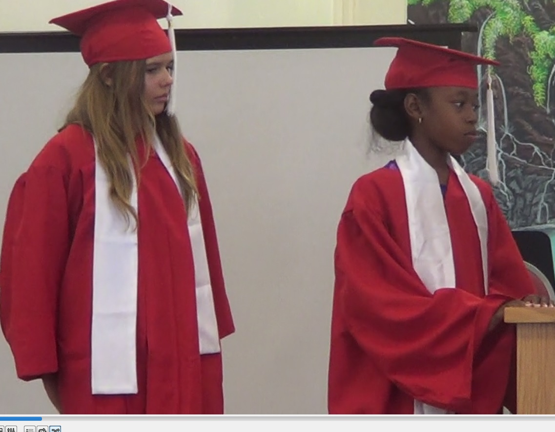 Two Graduate from Montessori Academy