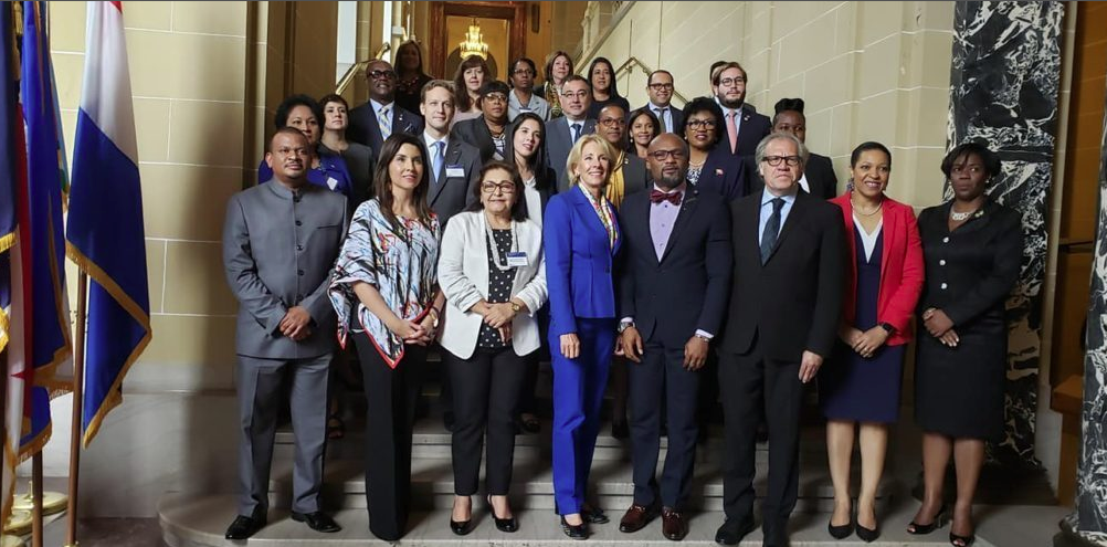 Michael Browne chairs 10th OAS Meeting of Education Ministers