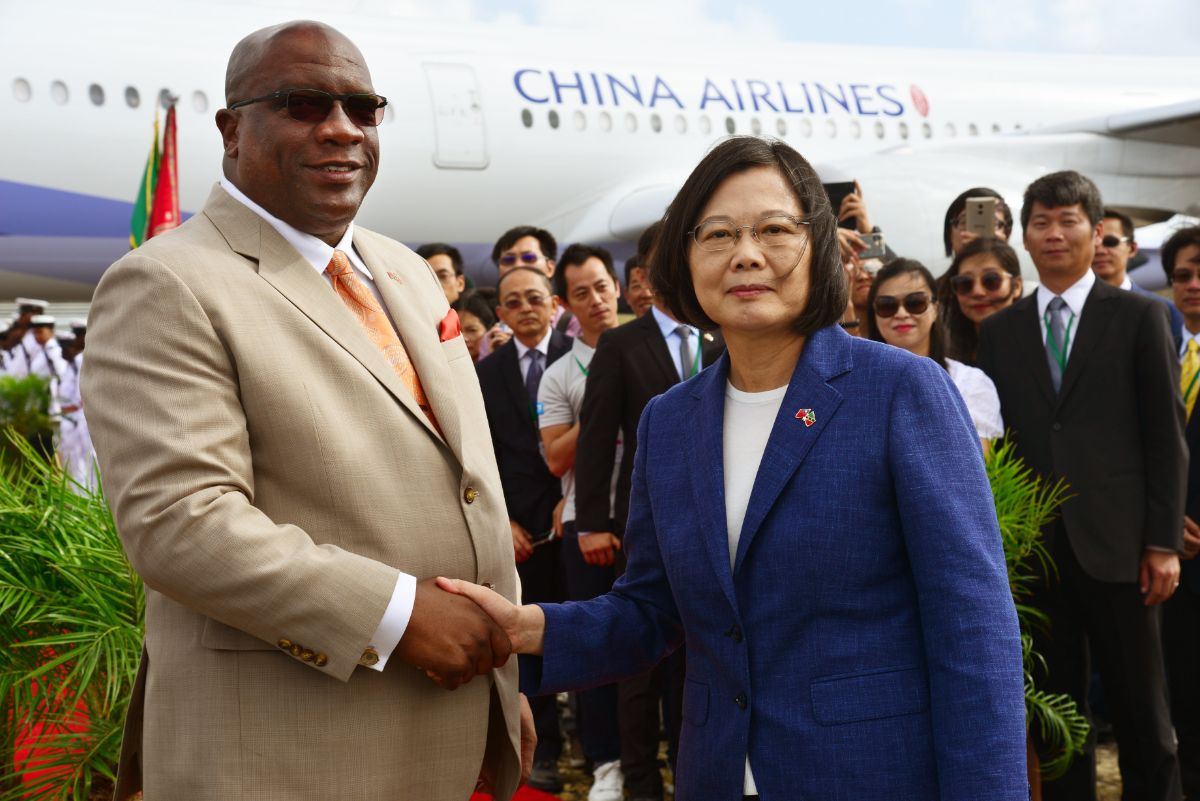 St. Kitts-Nevis Bids Farewell to the President of the Republic of China (Taiwan) After Successful State Visit