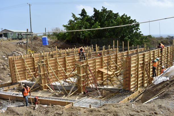 Culverts Being Built In Wash Ghaut Area to Mitigate Against Flooding During Heavy Rainfall and Improve Traffic Flow