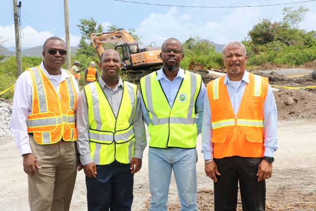 NIA Communication and Works Minister pleased with progress on Island Main Road Rehabilitation and Safety Project