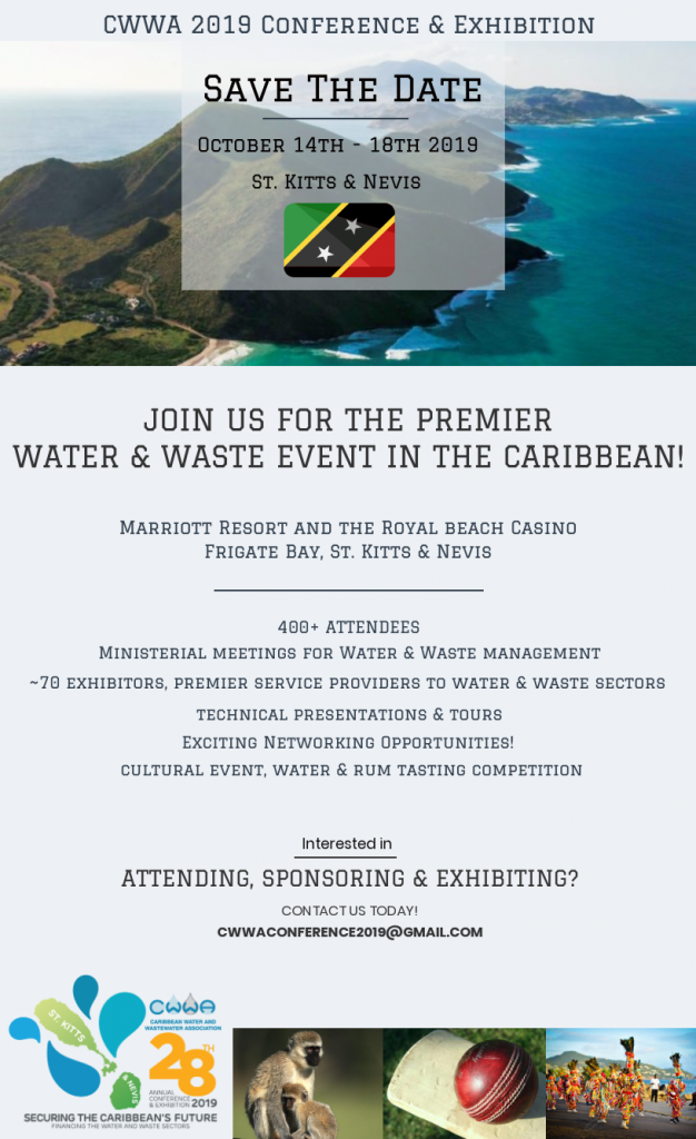 28TH Annual CWWA Exhibition in St. Kitts-Nevis Promises To Be an Innovative Showcase of Sustainability