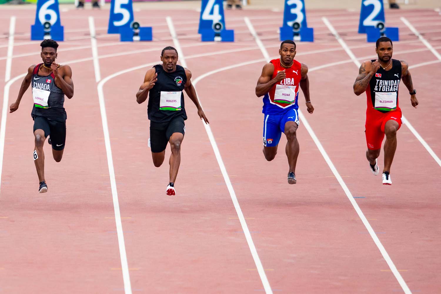 Jason Rodgers advances to 100m finals at Pan Am Games