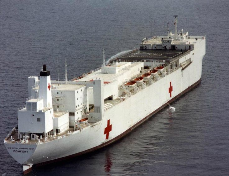 US Naval Ship Comfort (T-AH20)  – Medical  Mission