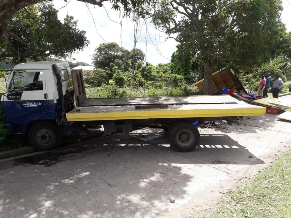 TDC Truck Involved In Accident