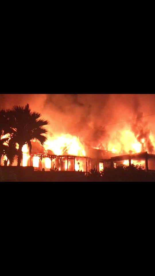 Fire engulfs John Gumbs home at Palmetto