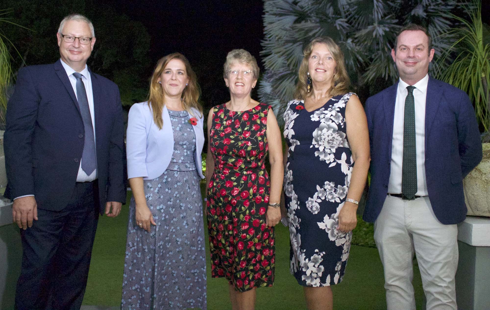 British High Commissioner hosts welcome reception for new Resident British Commissioners