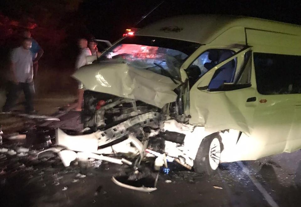 Vehicle accident claims life of male visitor