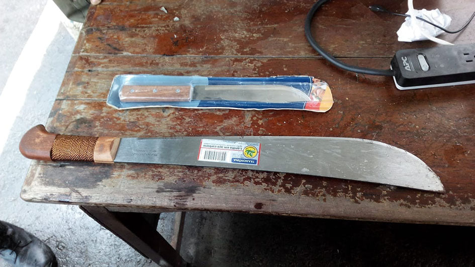 Knife, cutlass, stones in gang fight on George Street, New Town