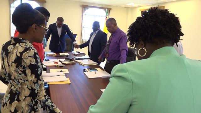First meeting of NIA Cabinet for 2020 begins in prayer