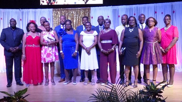 Ministry of Education on Nevis honours 16 retirees for service to nation building