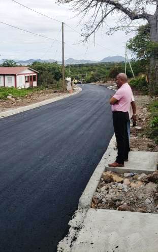 Craddock Road Rehabilitation Project moving closer to completion, Minister Brand pleased