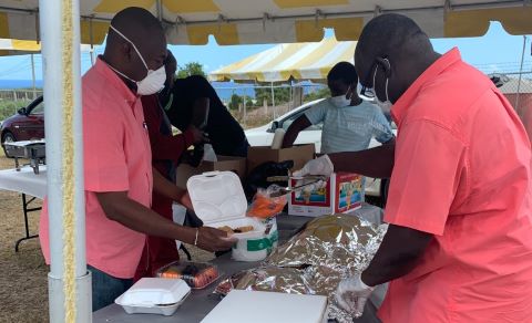 LOCAL BUSINESSMAN DONATES TO NEVIS’ COVID-19 TASK FORCE AND FRONTLINE WORKERS