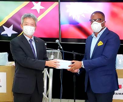 Government of the Republic of China (Taiwan) Supplies St. Kitts-Nevis with 40,000 Masks to Help Fight the COVID-19 Pandemic