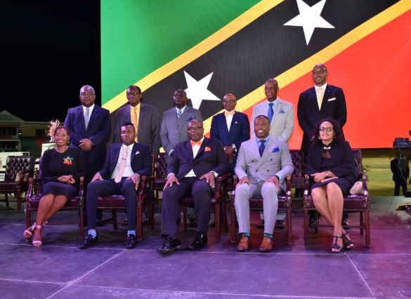 Team Unity Cabinet of St. Kitts and Nevis Sworn In For Second Term