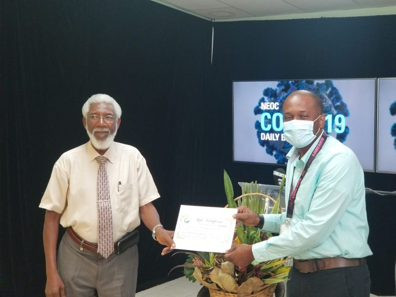 Sixty-Eight Courtesy Clerks at Supermarkets in St. Kitts to Receive Gift Vouchers Compliments Dr. Lincoln Carty