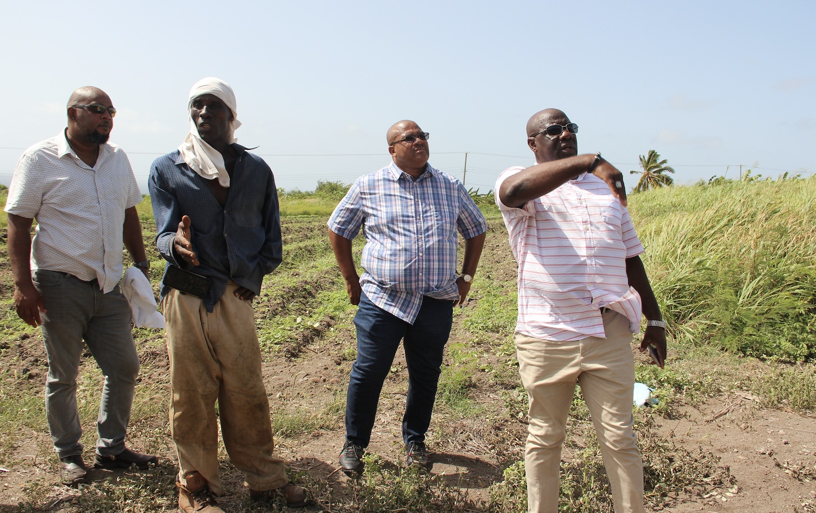 Agriculture at work in Nevis impresses Federal Ministry official