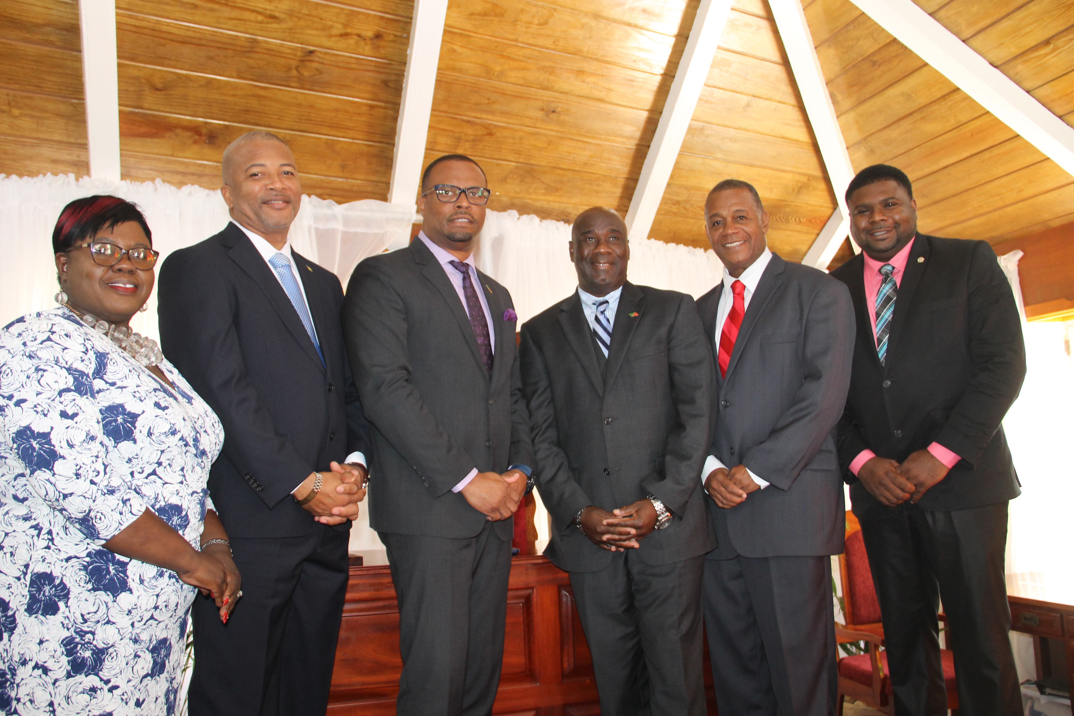 Cabinet Ministers on Nevis distribute more than $24,000 worth of food vouchers to families affected by COVID-19 pandemic