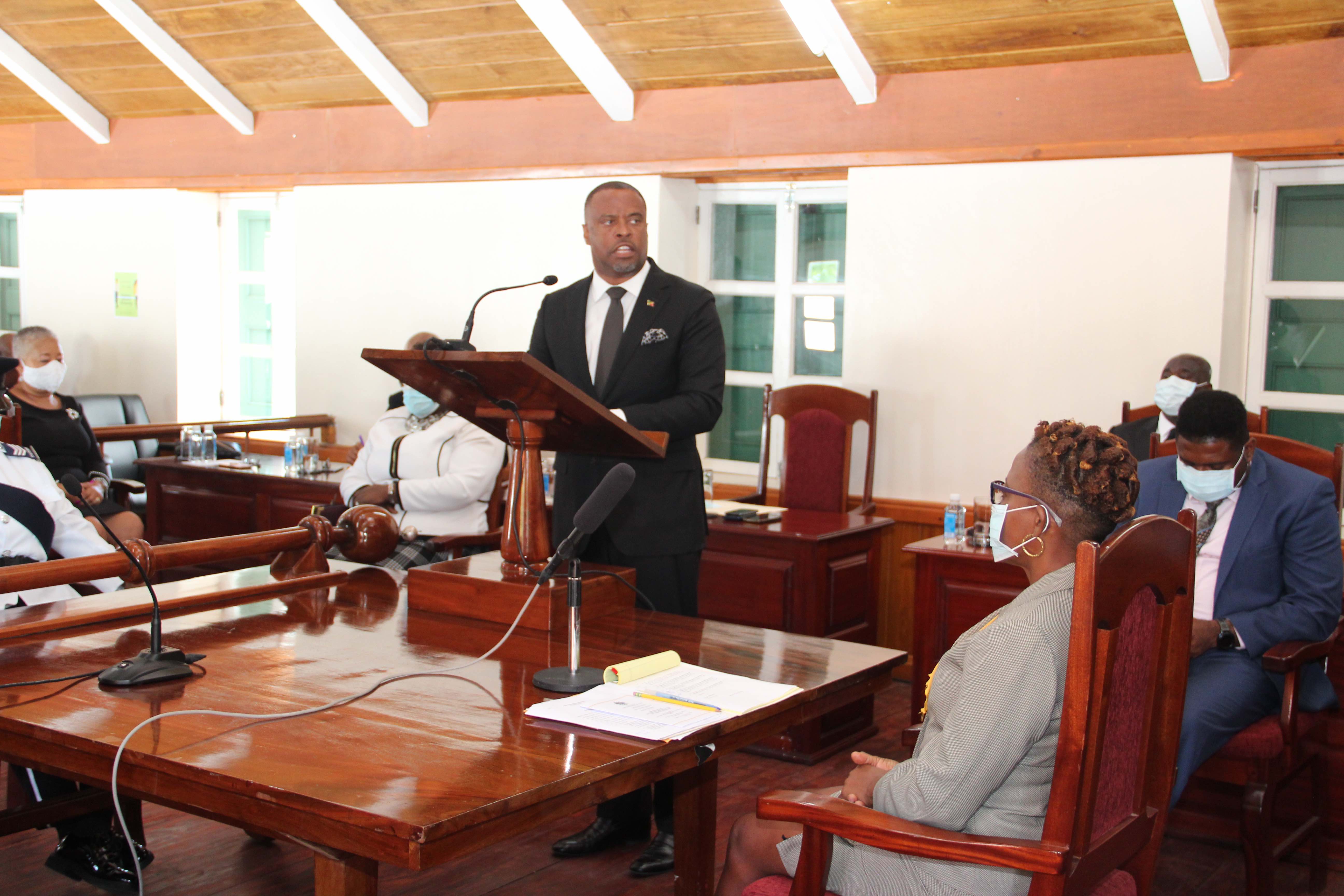 Nevis Premier delivers remarks at Nevis Island Assembly’s special sitting to mark 50th anniversary of MV Christena Disaster
