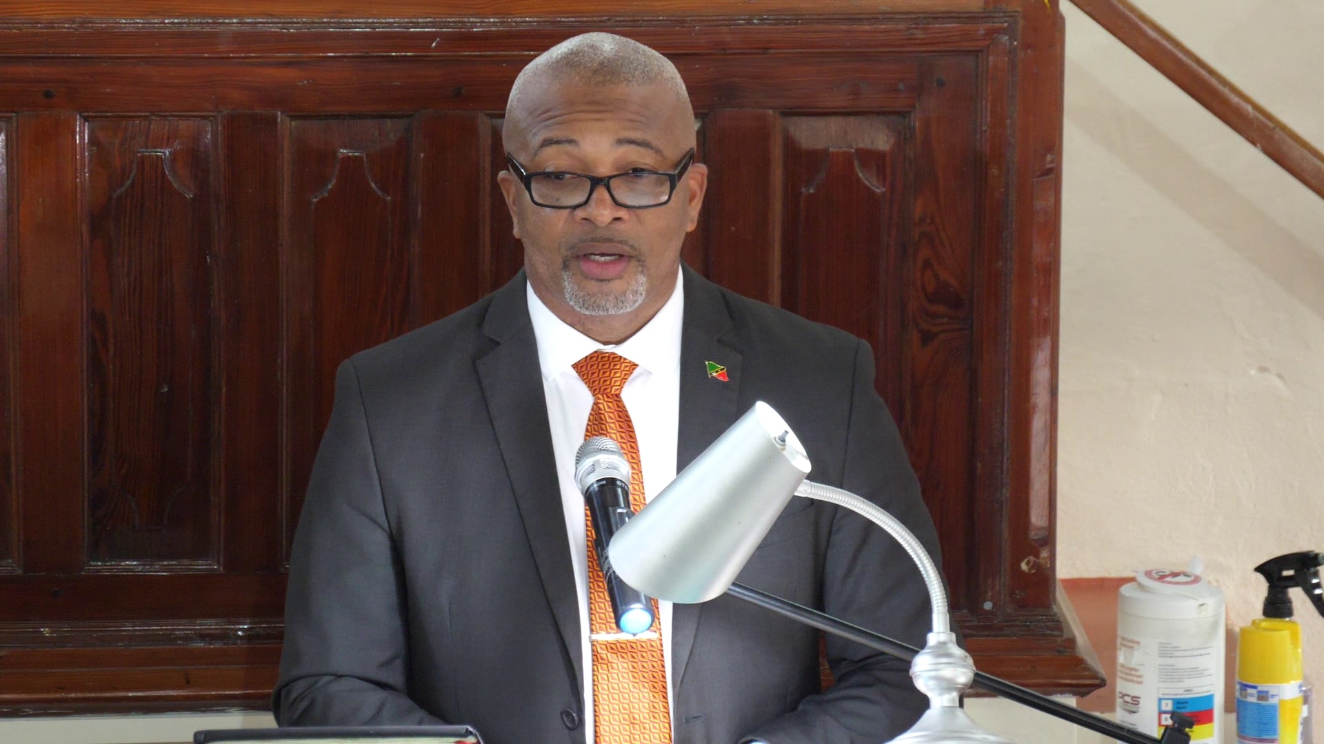 Hon. Spencer Brand welcomes new Methodist Superintendent to serve on Nevis