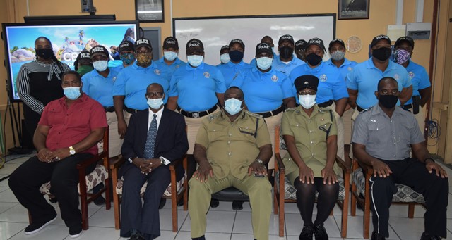 Do Your Best and Make Us Proud Commissioner of Police Encourages Island Constables