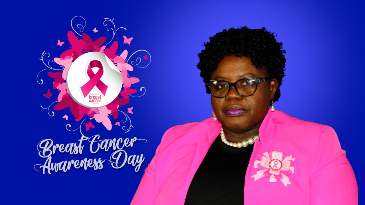 Nevis Jnr. Health Minister Brandy-Williams delivers address to mark Breast Cancer Awareness Day