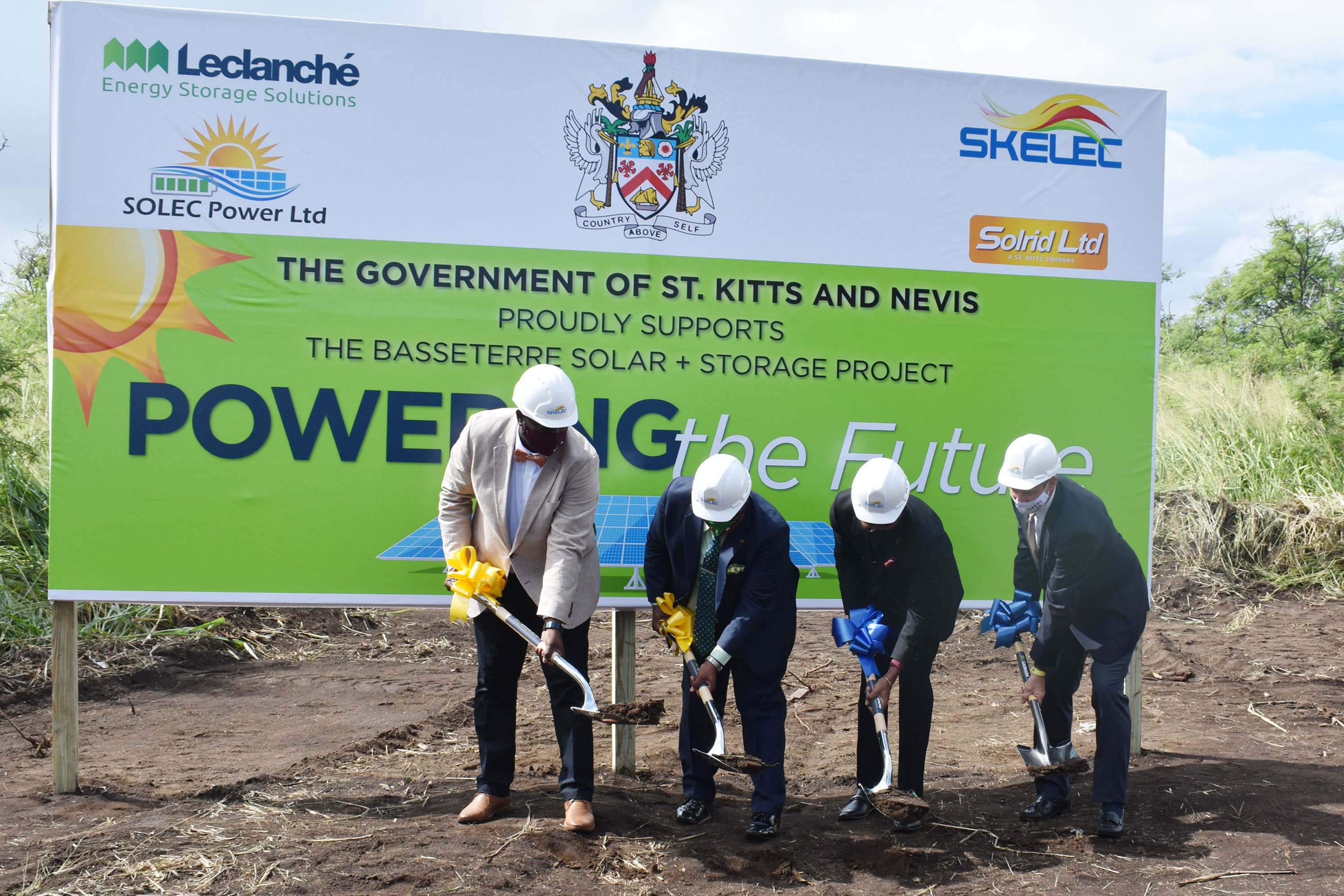 PM Harris: Solar and energy storage project will improve quality of life of the people of St. Kitts and Nevis