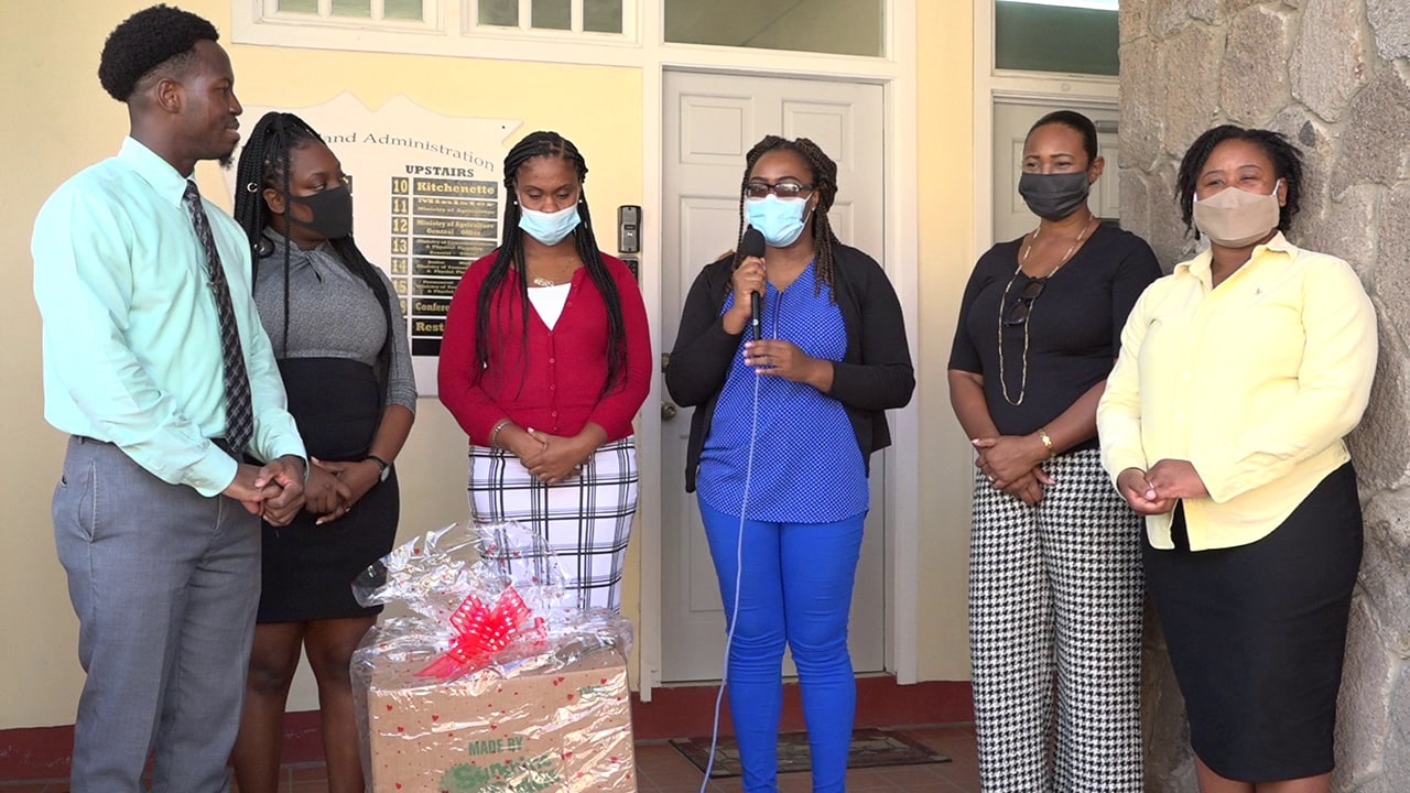 Kind-hearted Nevisians donate to Gender Affairs Department’s Christmas food drive