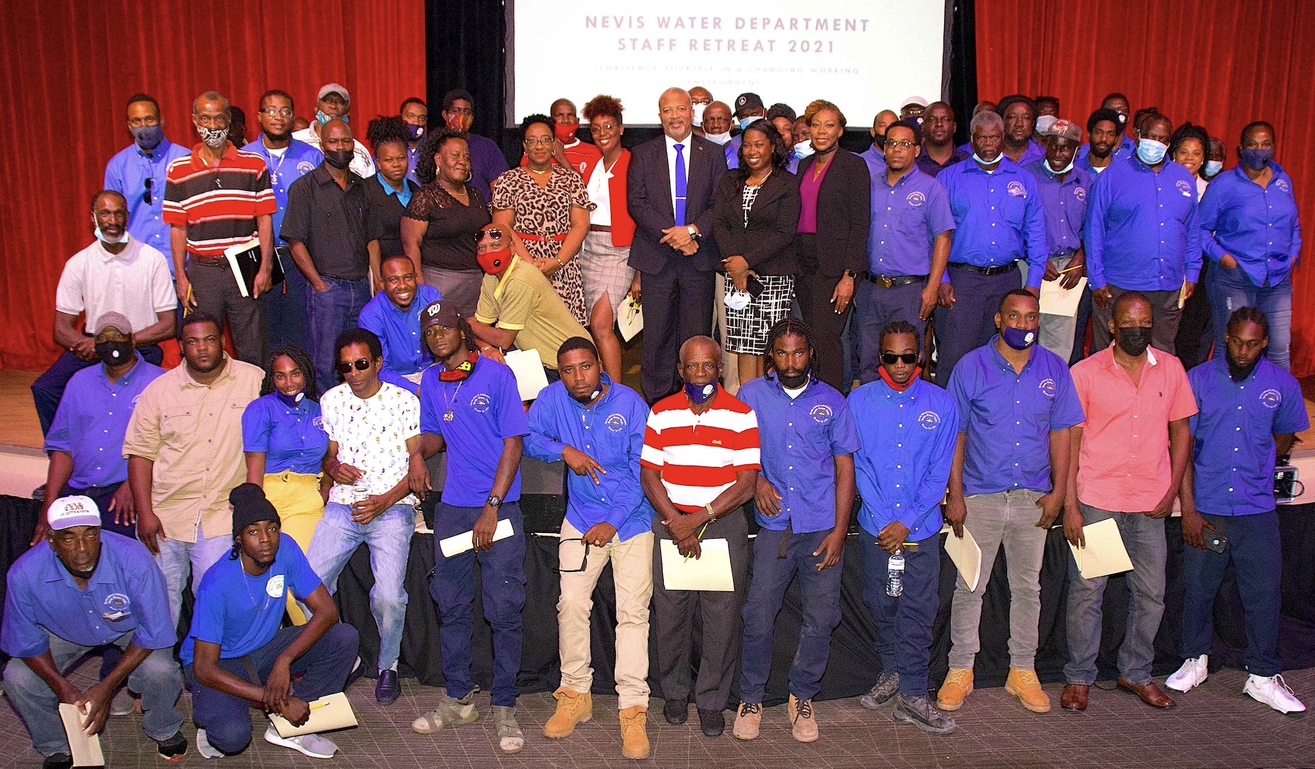 Be ready to adapt to changing work environment, Water Minister Brand tells Nevis Water Department staff