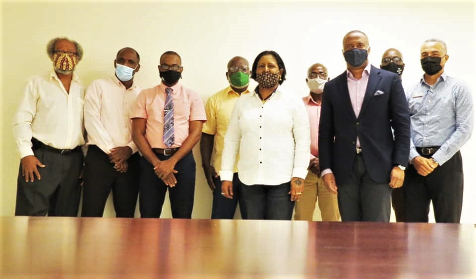 Premier Brantley and new Executive of the Chamber of Industry and Commerce Nevis Chapter talk partnership, economic recovery