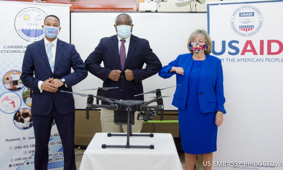 Drones gifted by the United States will help the Eastern Caribbean predict and respond to climate variability and natural disasters