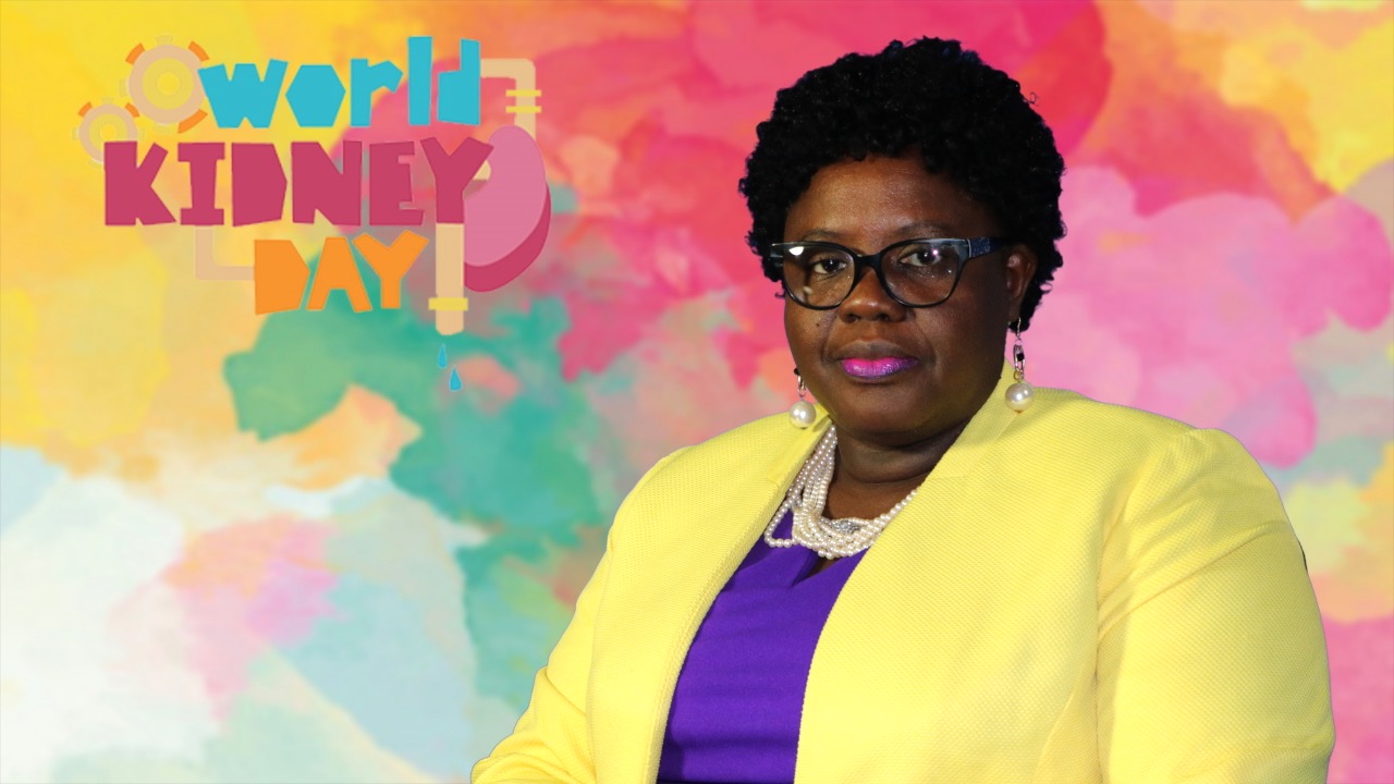 Hon. Hazel Brandy-Williams Junior Health Minister in NIA marks World Kidney Day