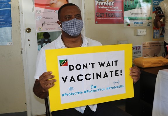 425 persons on Nevis vaccinated against COVID-19 in the first week