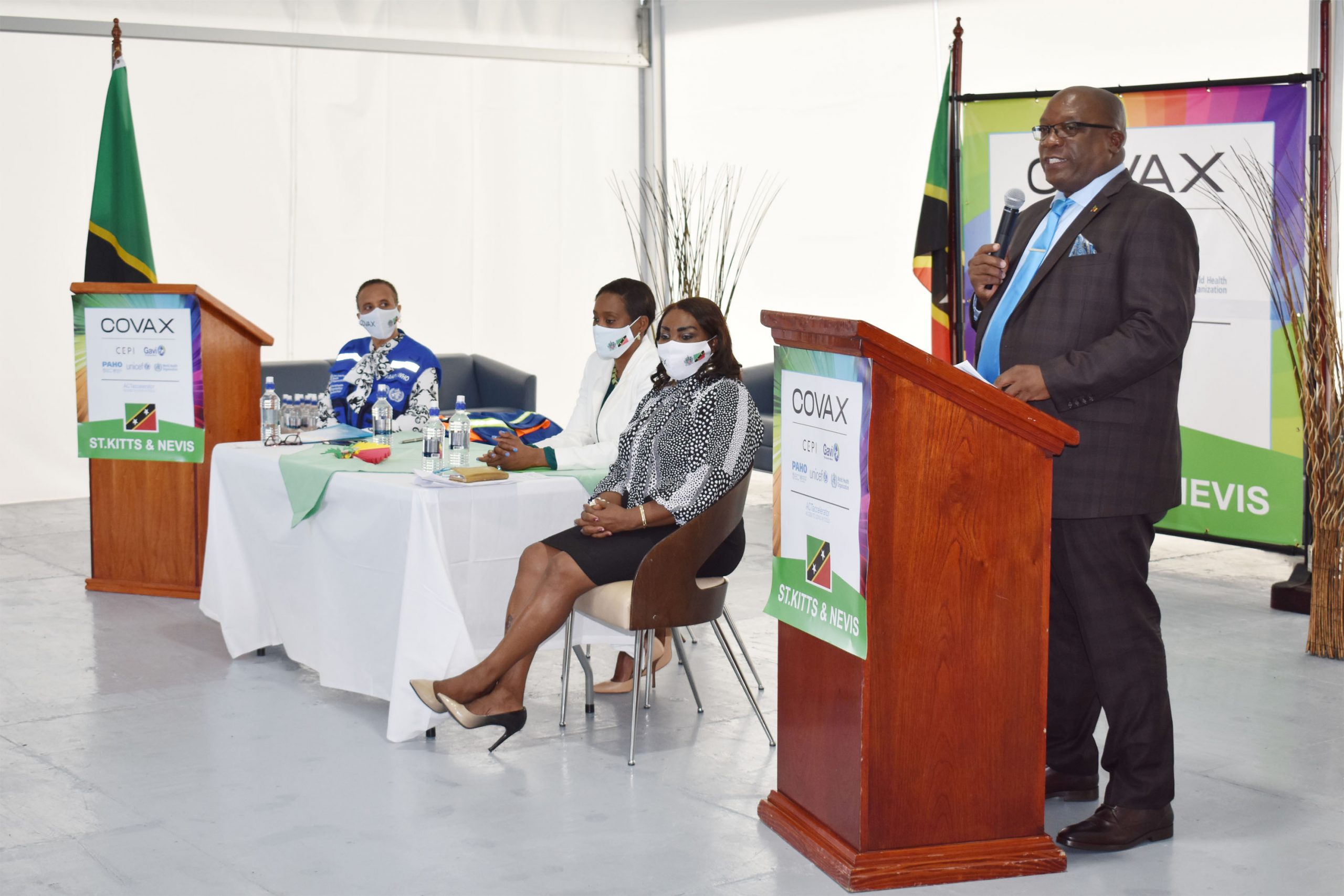 Prime Minister Harris calls for equitable distribution of Covid-19 vaccines