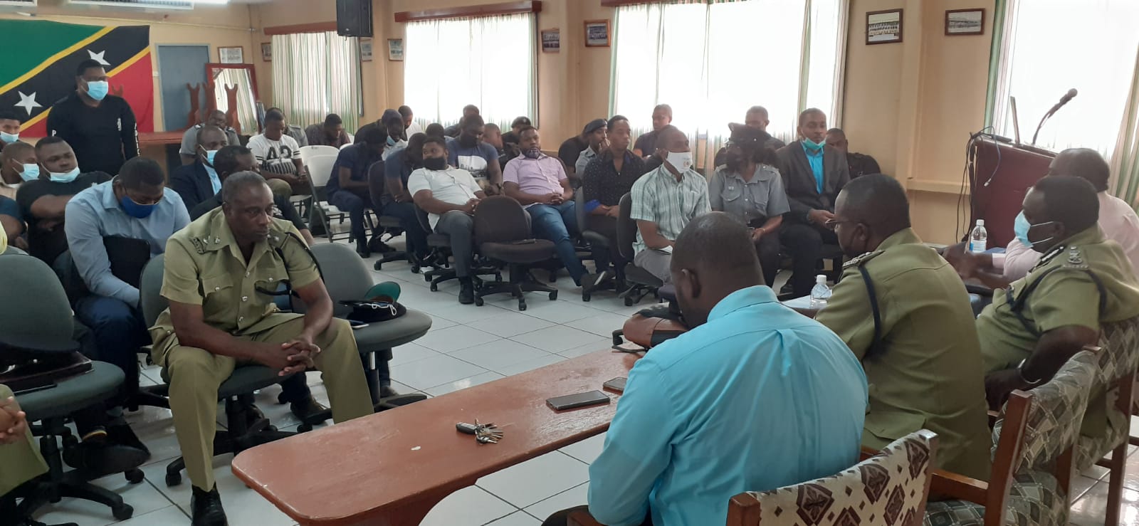 We Stand with You and We’re Here to Help” High Command Tells RSCNPF Officers from St. Vincent And the Grenadines