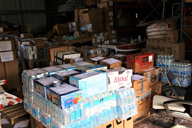 Nevis ships two containers of water, relief supplies to St. Vincent