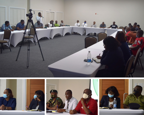 PCCU Reaches Out to Officers from St. Vincent And the Grenadines Affected by Volcanic Activity