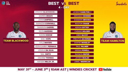Stage Set for Top-Quality “Best V Best” Four-Day Match