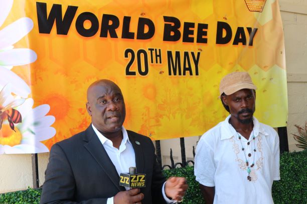 Ministry of Agriculture Abuzz with Developing Beekeeping Sector Says Minister Jeffers