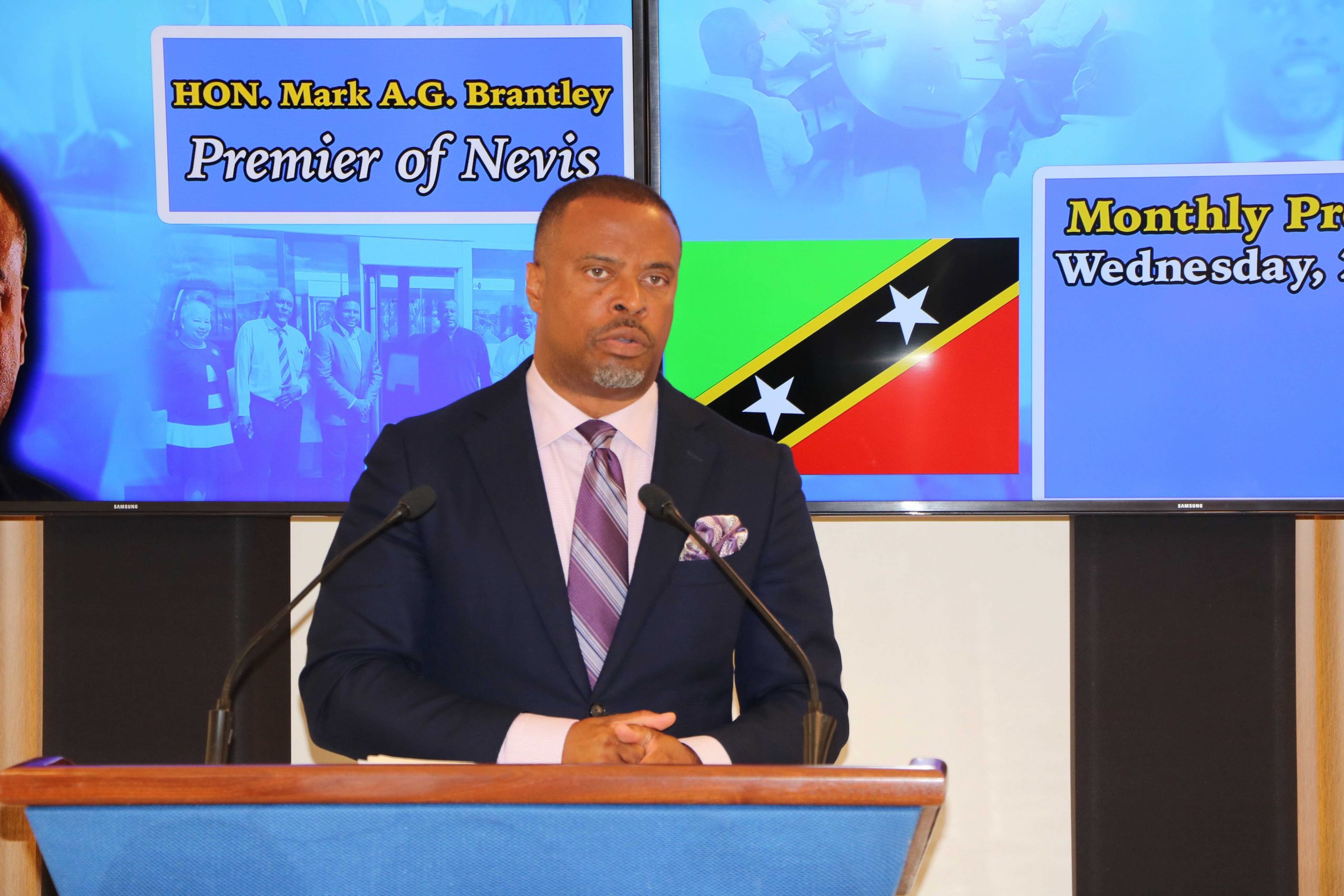 Premier Brantley to host monthly press conference May 25