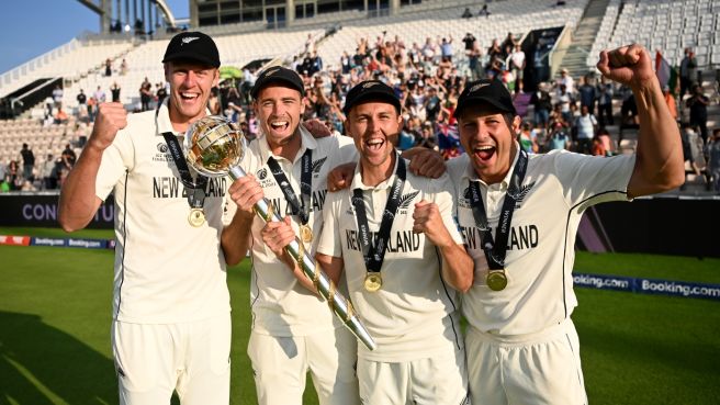 Cricket  : Under the Radar No More, New Zealand Trump India To Become Test World Champions