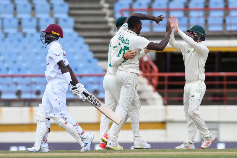 Match Report: Rabada’s Five-For Takes South Africa To Victory on Day 3