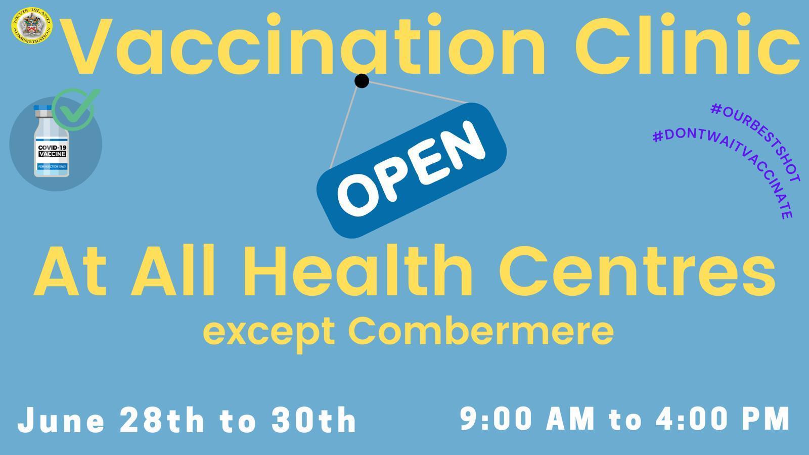 Urgent call made for Nevisians to take the COVID-19 jab before vaccines expire