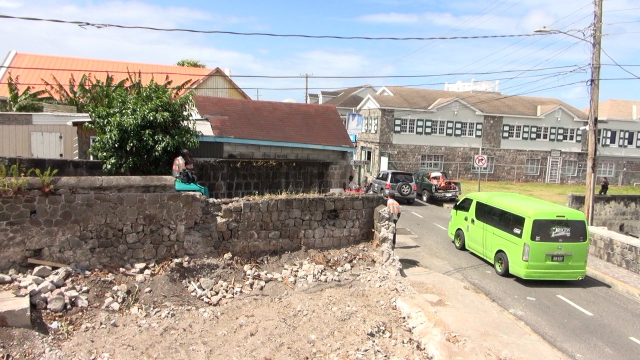 Historical conservationists voice concern over destruction of Slave Market wall in Charlestown