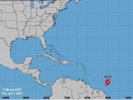Tropical storm Elsa threatens Caribbean