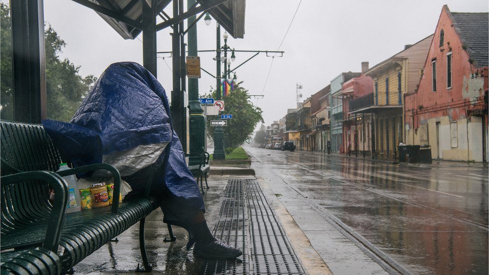 Hurricane Ida: Louisiana hunkers down ahead of ‘catastrophic’ storm surge