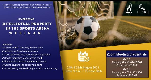 Intellectual Property in The Sports Arena Webinar Upcoming